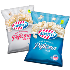 Jimmy's popcorn zoet zout of zout